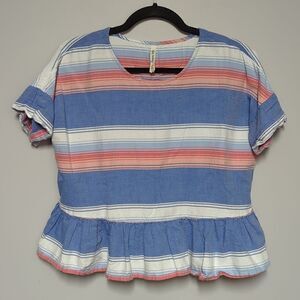 girl crazy Peplum Top 